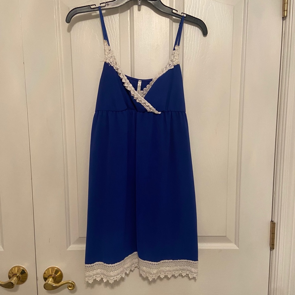 Royal Blue Dress